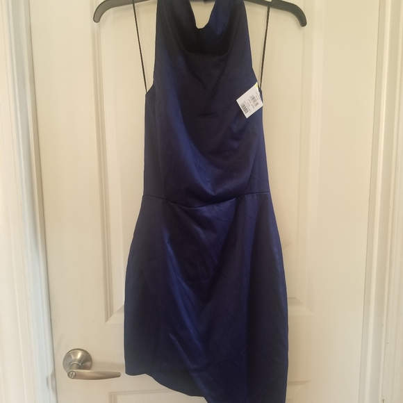 Elliat Camo Dress in Navy  Size XS - Picture 2 of 6